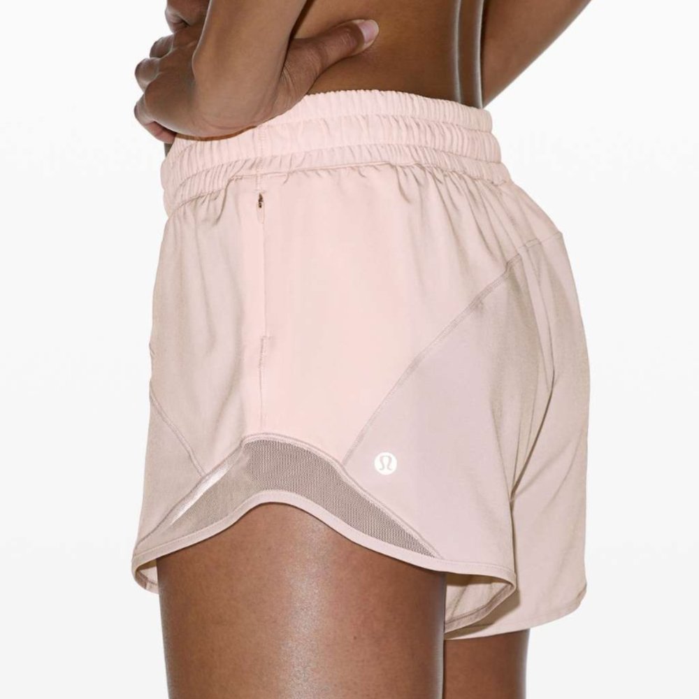 lululemon athletica Pink High-Waist Running Shorts